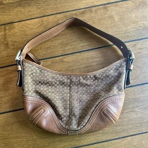 Vintage Coach Brown Mini Bag